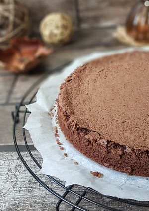 Une photo de Gâteau à l'huile d'olive et au cacao