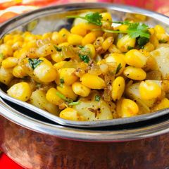 A picture of Butter Masala Sweetcorn.