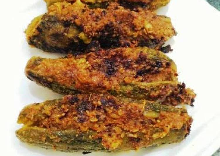 Recipe of Homemade Stuffed Bitter Gourd / Karela