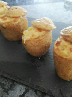 Una foto de Patatas rellenas gratinadas