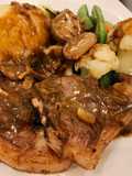 Lamb chops mashed potato