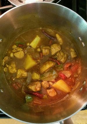 A picture of Mexican Chicken Stew.