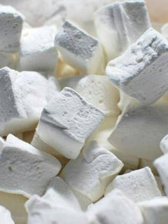 A picture of Vickys Homemade Marshmallows, GF DF EF SF NF.