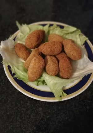 Foto di Polpette di pollo croccanti