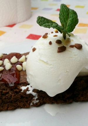 Una foto de Brownie Nesquik