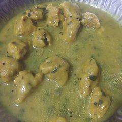 Methi rasawala muthiya A picture of Methi rasawala muthiya.