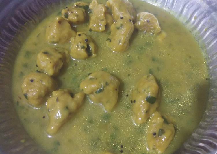 Recipe of Perfect Methi rasawala muthiya