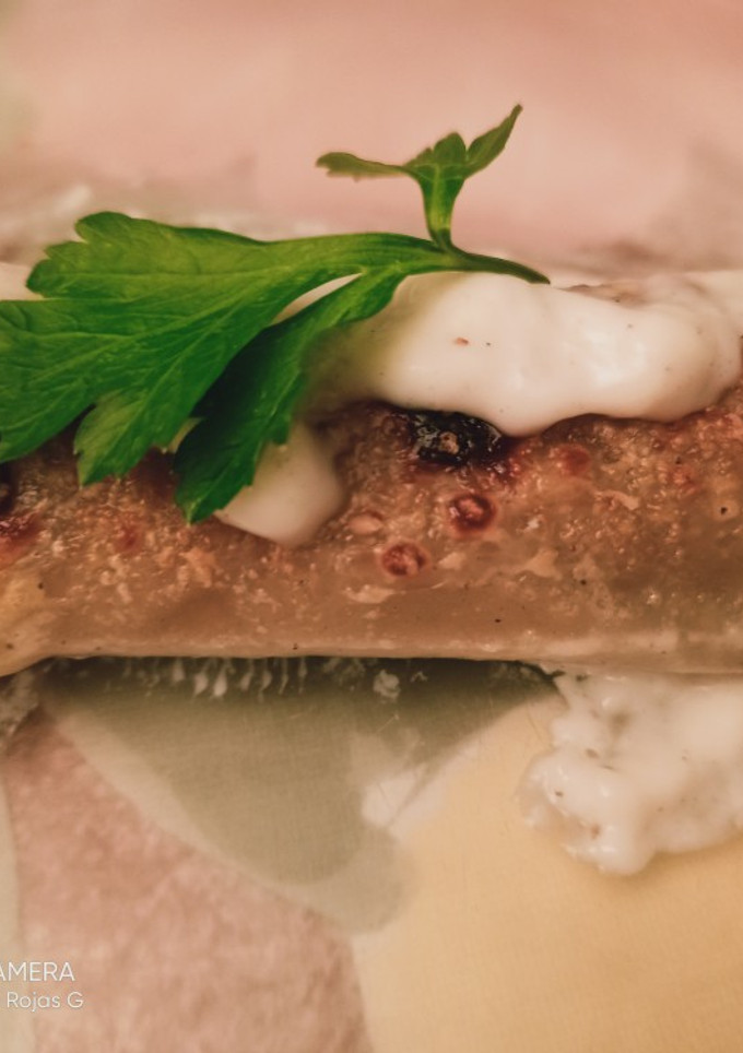 Una foto de Canelones de mi madre