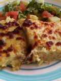 Budín de coliflor y pollo al estilo Mari
