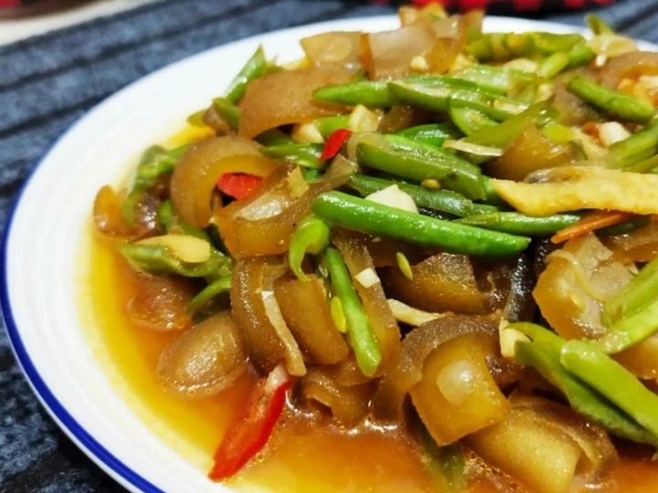 Langkah Gampang Membikin Resep Oseng Kikil Buncis yang Uenak Anti Ribet, Uenak Banget