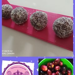 A picture of Jamun ladoo.