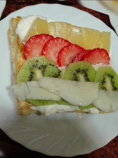 Una foto de ~Tartaleta de Hojaldre con frutas~ 🌹