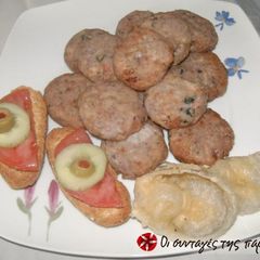 A picture of Octopus fritters.