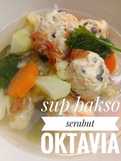 Foto resep Sup bakso serabut