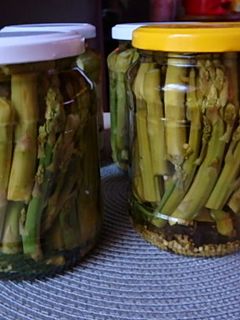 Spárga savanyúság recept fotója