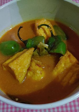 Foto resep Sayur tahu santan