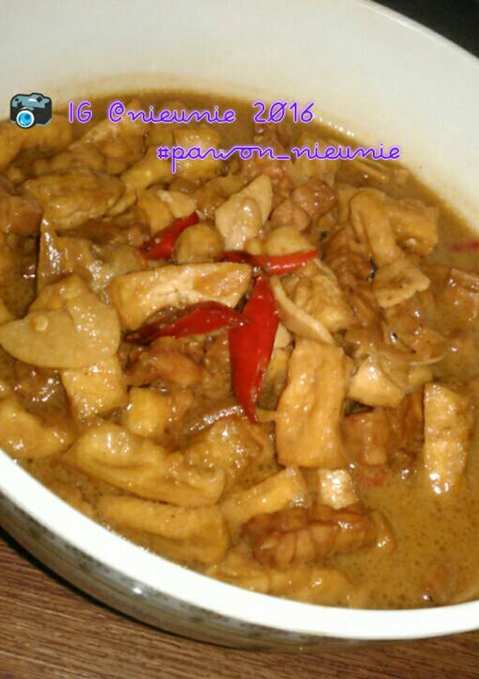 Foto resep Sambal goreng tahu tempe