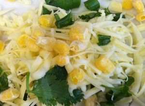 Una foto de Quesadillas con granitos de elote