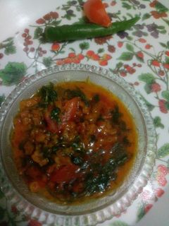 धनिया - बड़ी की सब्जी (dhaniya badi ki sabzi recipe in Hindi) रेसिपी मुख्य फोटो