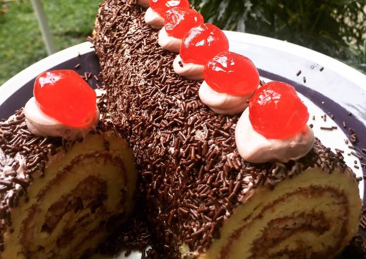 Rollcake choco cheese