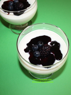 Una foto de Cheesecake en copa