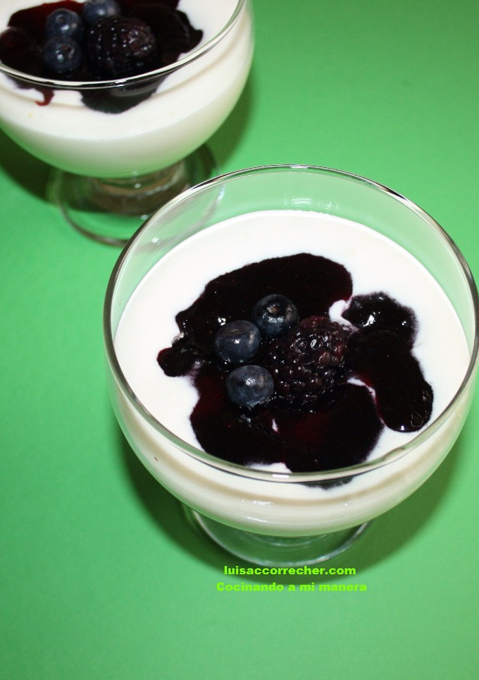 Una foto de Cheesecake en copa