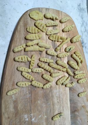 A picture of Home made pasta.