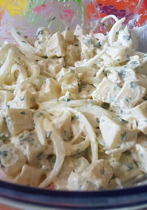 Una foto de Ensalada de papa