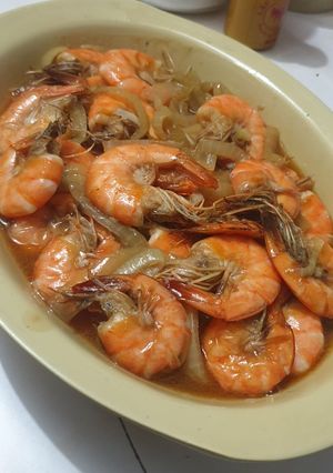 Foto resep 37. Udang Saos Tiram