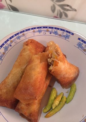 Foto resep Lumpia goreng isi ayam