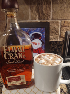 A picture of Bourbon Spiked Hot Chocolate.