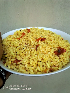 A picture of Carrot Rice.