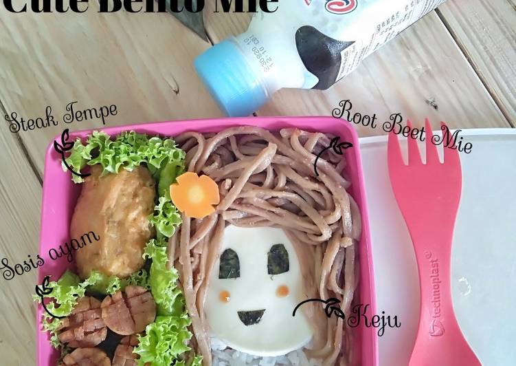 Resep Cute Bento Mie, Menggugah Selera