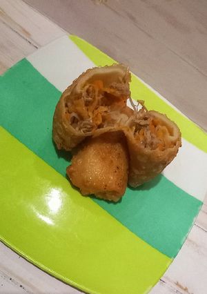 Foto resep Lumpia Isi Daging Sayuran