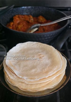 A picture of Asian Coconut Lempeng 🥥.