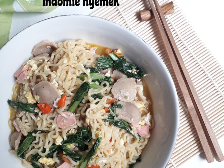 Wajib coba! Resep membuat Indomie Nyemek  nagih banget