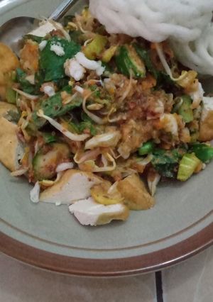 Foto resep Karedok khas pasundan
