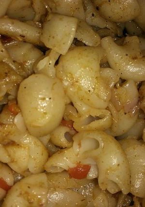 A picture of Masala pasta.