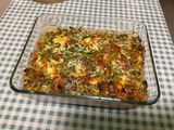 Gratin de fenouil aux champignons, tomates, mozzarella et crème de parmesan