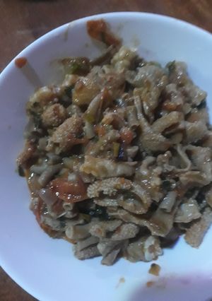 A picture of Goat matumbo#4weeks challenge.