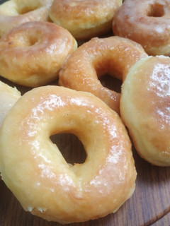 Foto resep Donat tepung protein sedang, glaze home made