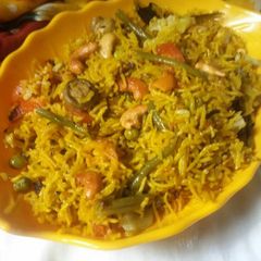 A picture of Veg pulao.