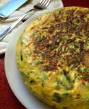 Tortilla de espárragos trigueros
