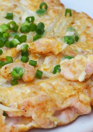 A picture of Shrimp Omelette.