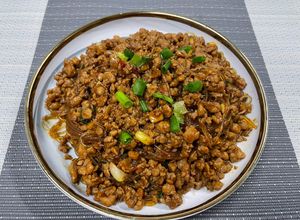 粉絲炒肉碎「螞蟻上樹」 的食譜成品照片