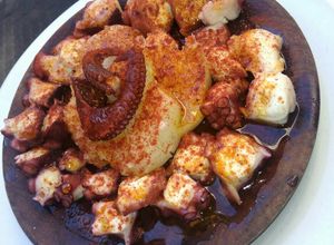 Una foto de Pulpo a la Gallega