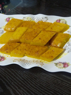 عکسی از دستور کیک شربتی بسیااار خوشمزه مهنازپز 😋😋😋