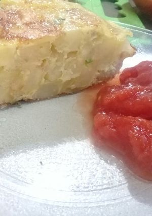 Una foto de Tortilla de papa