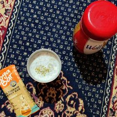 A picture of Saunf walla doodh.