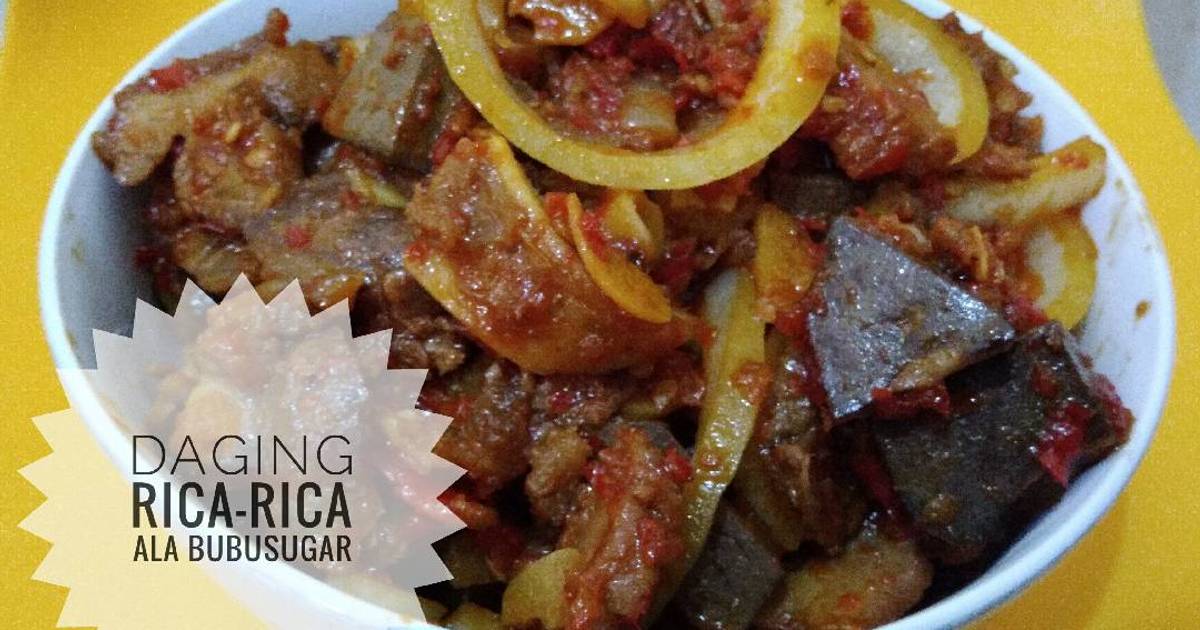 Resep Daging Rica-Rica oleh Bubu Sugar - Cookpad